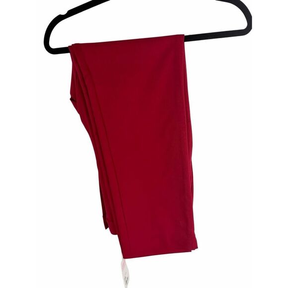 NWT Lilly Pulitzer Ana High Rise Pant Malbec Red- Size 10 - Picture 7 of 8